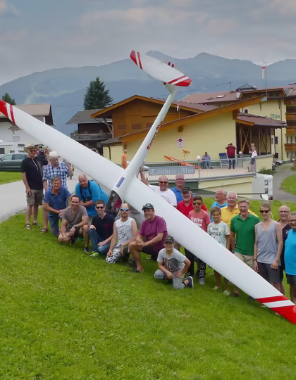 Modellfliegen auf der Tannenalm, Zillertal