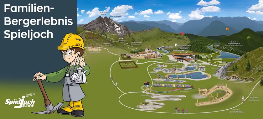 Panorama Spieljoch © Spieljochbahn
